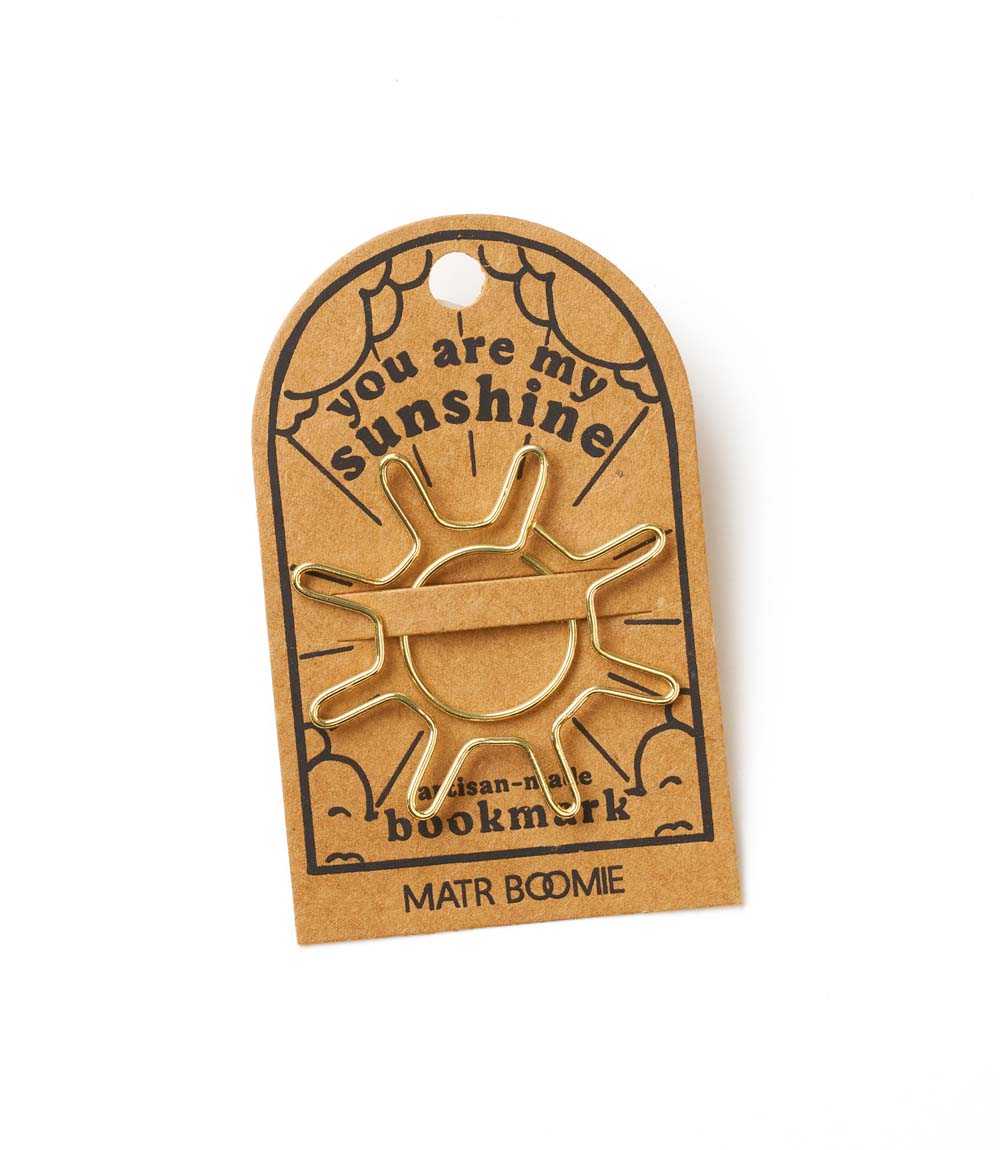 Kitaab Sun Wire Bookmark - Gold - Osadia Concept Store