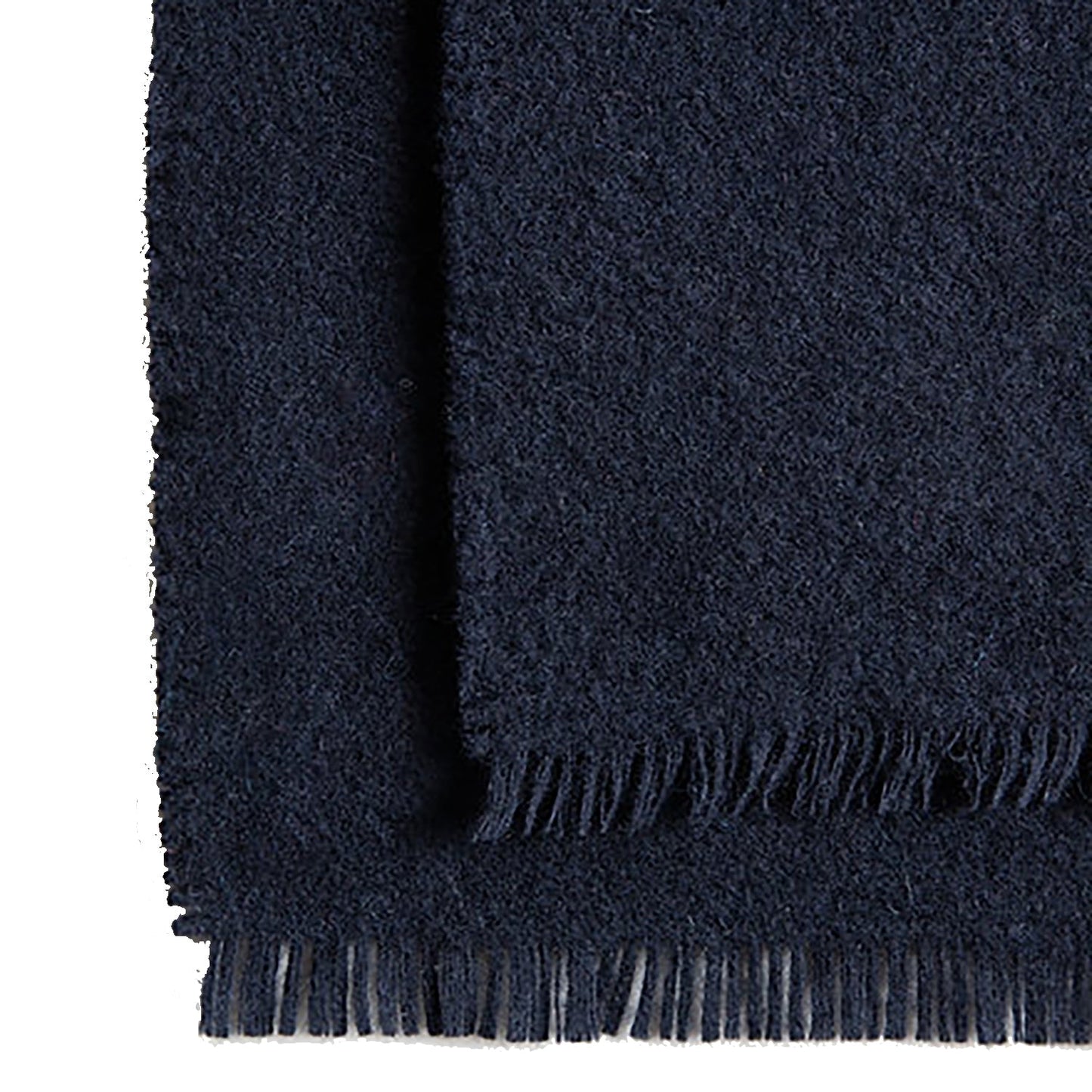 Boucle Extra Fine Merino Wool Throw ~ Midnight Blue ~