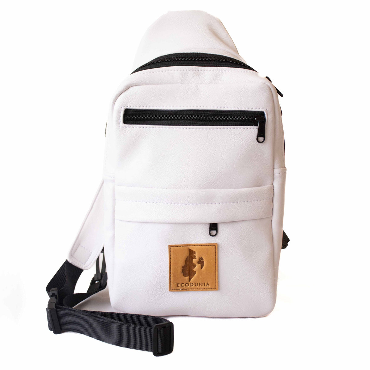 Vegan Leather Crossbody Bag for Women | Umoja Large Sling Bag for Men