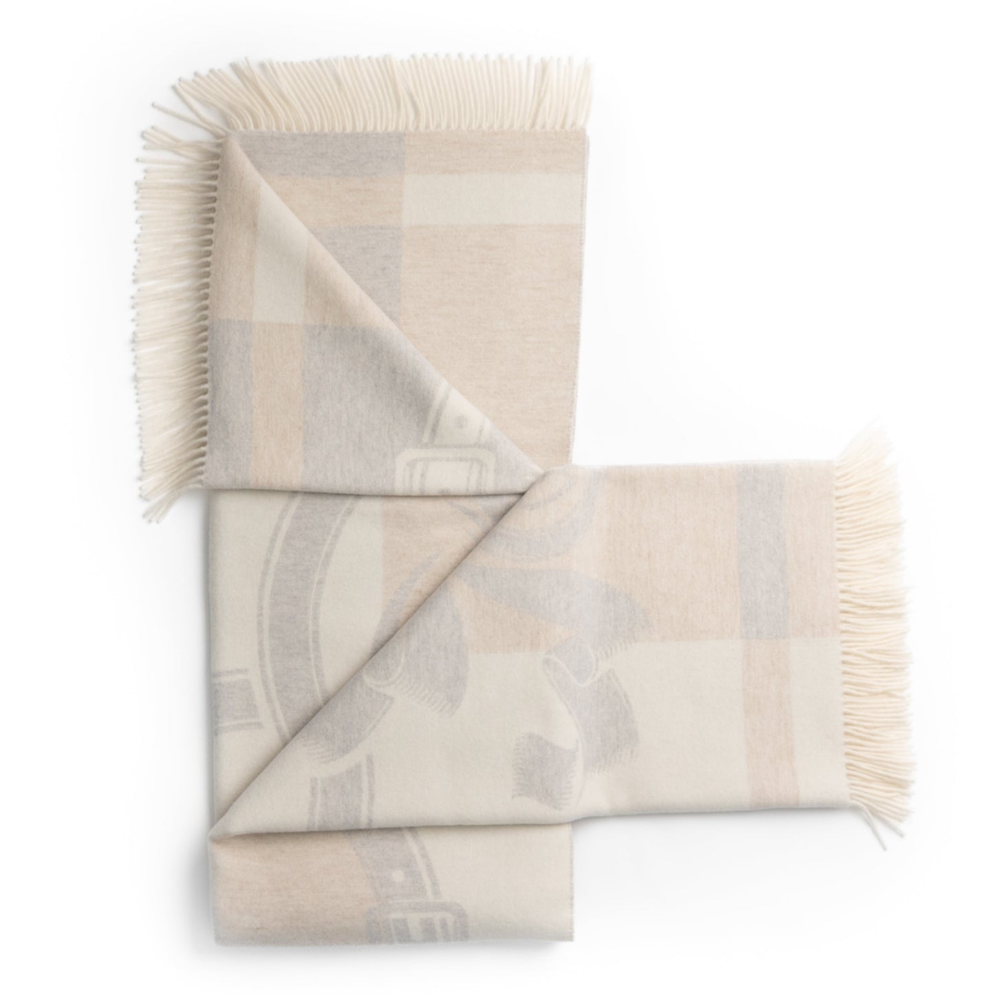 Thistle Reign Reversible Throw – Extra-Fine Italian Merino Wool | 56" x 72" - Osadia Concept Store
