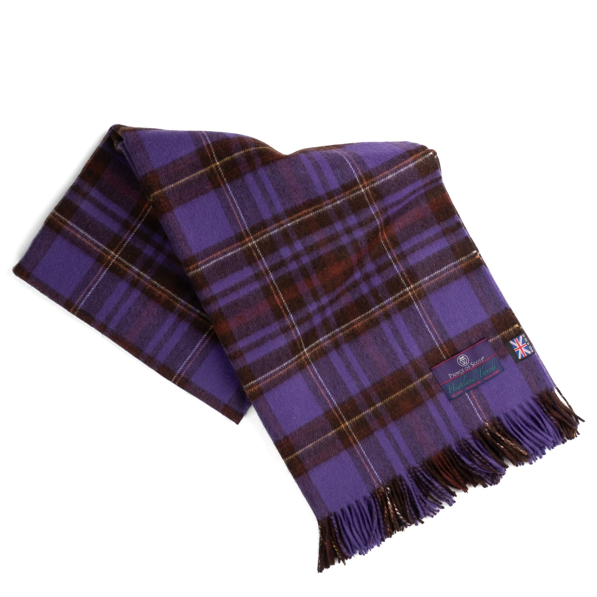 Prince of Scots Merino Wool Throw ~ Equestrian Tartan ~ - Osadia Concept Store
