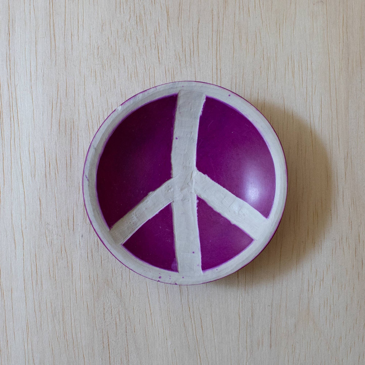 Peace Dish: Red