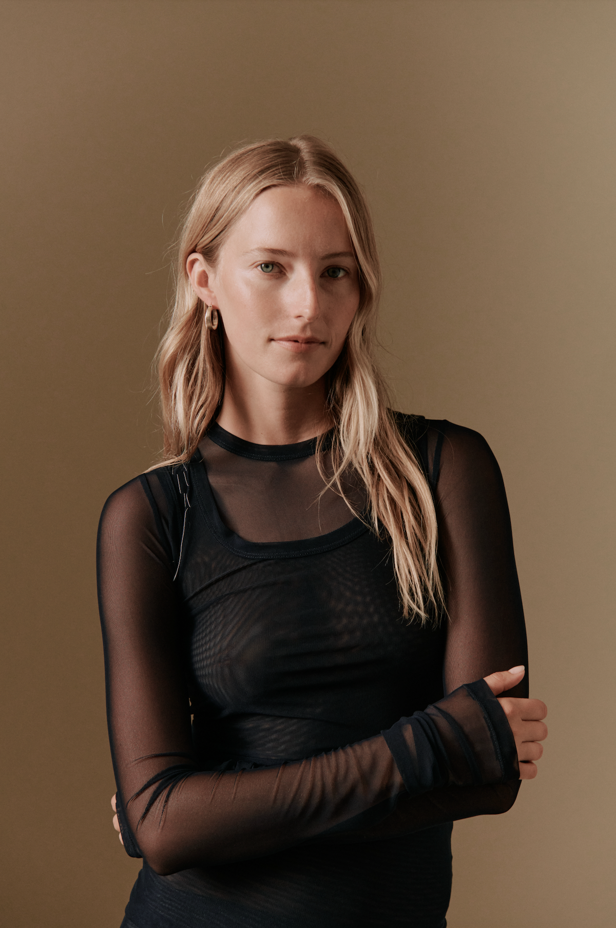 Willa Fluted Hoop Earrings