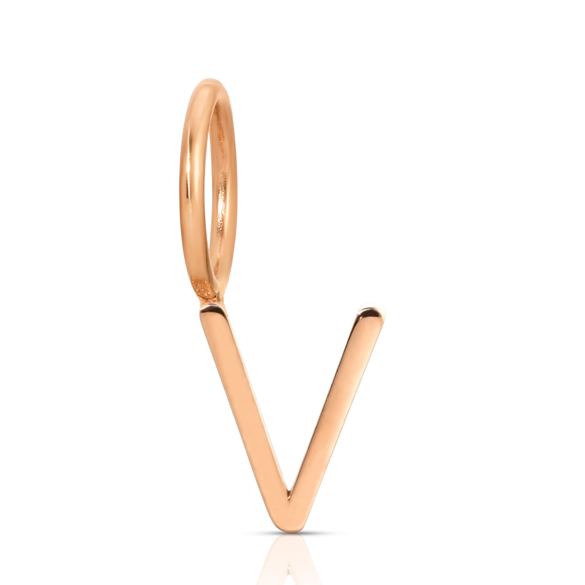 Gold Letter Charm
