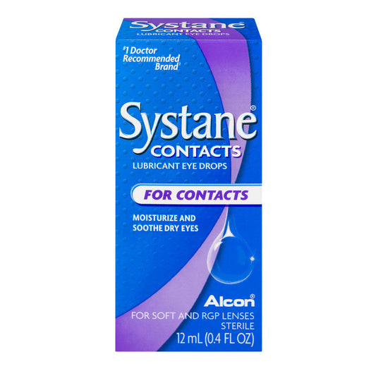 Systane Contacts Lubricant Eye Drops 0.4 Fl Oz