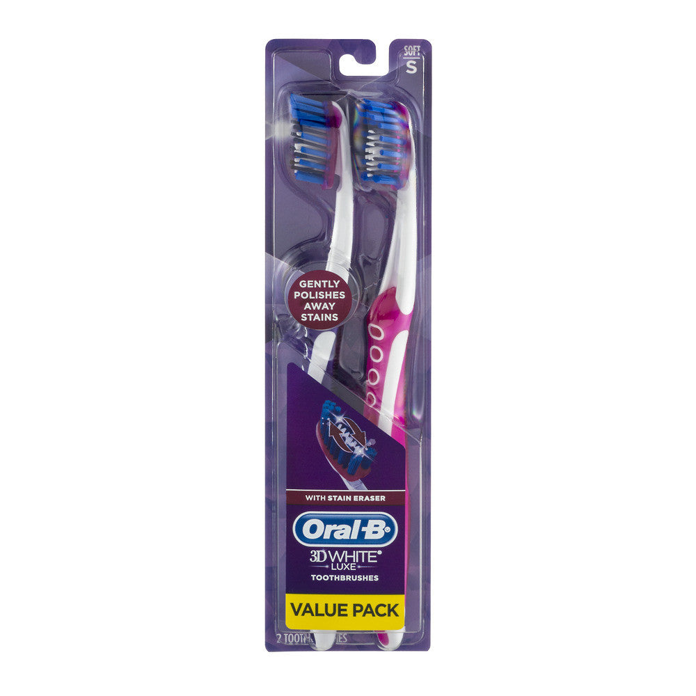 Oral-B Pro-Flex Stain Eraser Manual Soft Toothbrush
