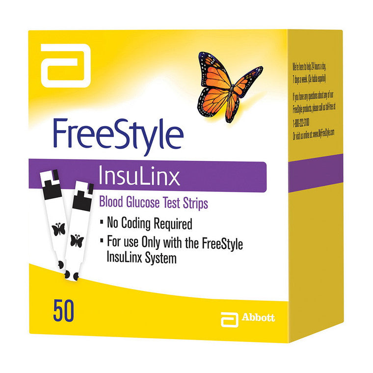 Freestyle InsuLinx Blood Glucose Test Strips
