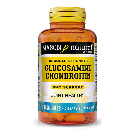 Mason Natural Glucosamine Chondroitin, Regular Strength, 100 Capsules