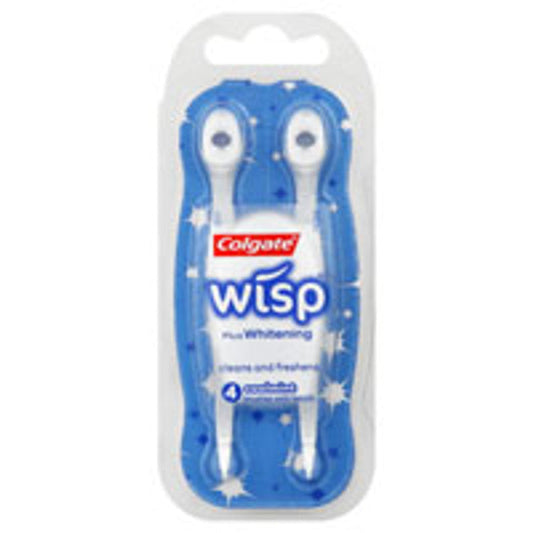 Colgate Wisp Optic White Brushes, With Beads, Coolmint