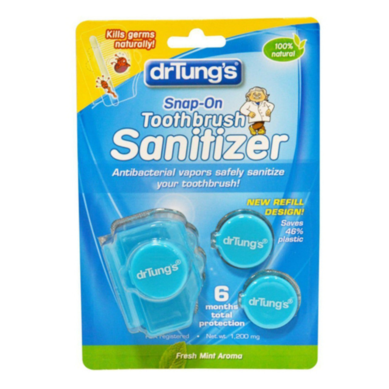 Dr. Tung s Snap-On Toothbrush Sanitizer