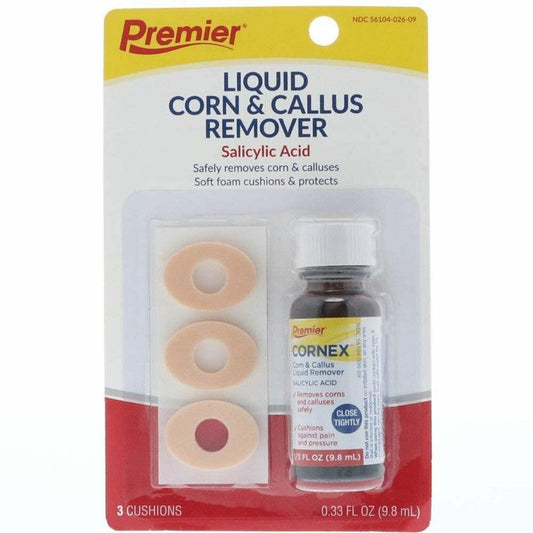 Premier Cornex Corn And Callus Remover Liquid 0.5 Oz