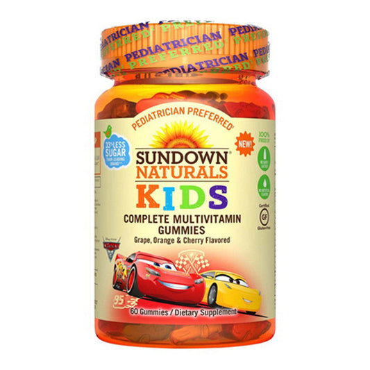 Sundown Naturals Kids Complete Multivitamin Disney Pixar Cars Gummies