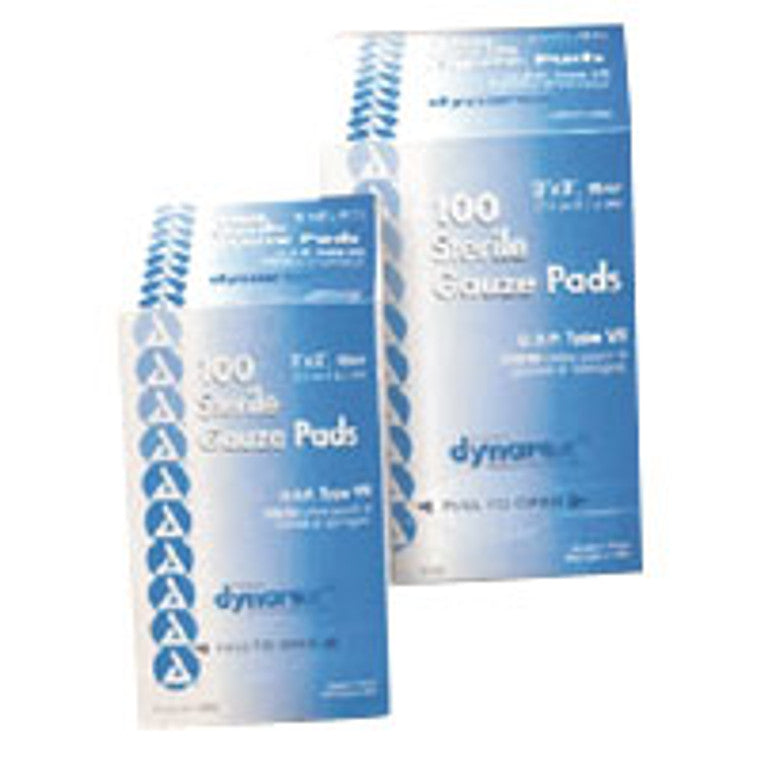 Dynarex Gauze Sponge 4 X 4 Inch 12-Ply Sterile 3343, Box Of 1