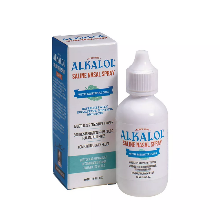 Alkalol Saline Nasal Spray - 1.69 Fl Oz