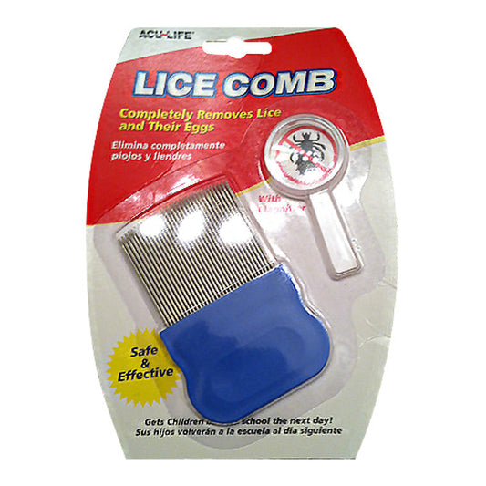 Health Enterprises Acu-Life Lice Comb With 5X Magnifier
