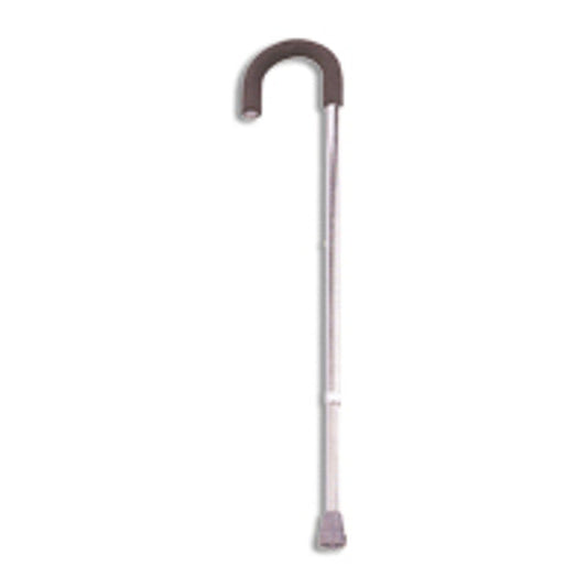 Graham Field Canes Cane Adjustable Round Handle Sliver