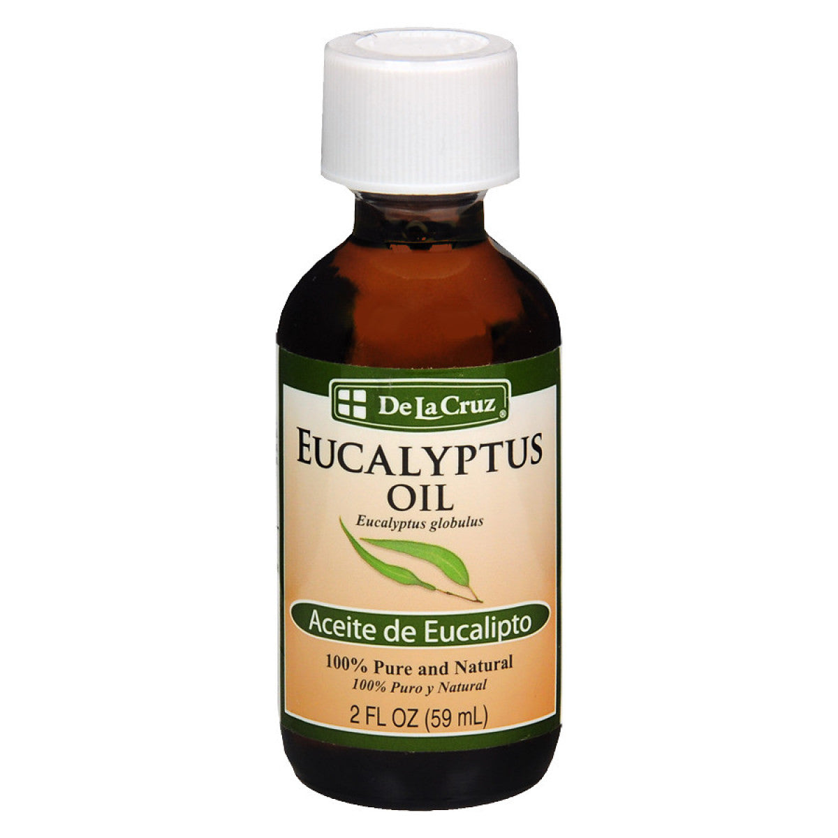 De La Cruz Pure Eucalyptus Oil Dietary Supplement - 2 Fl Oz