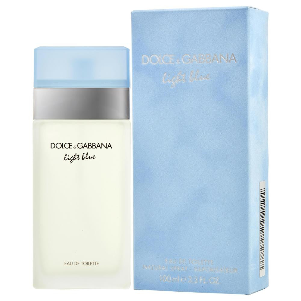 Dolce & Gabbana Light Blue For Women Eau De Toilette Spray, 3.4 Oz