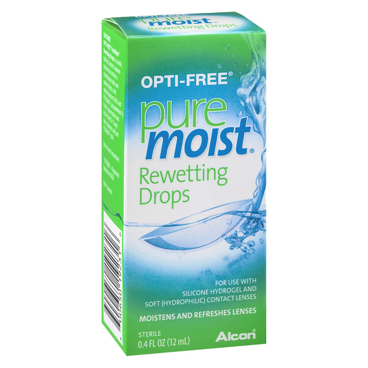 Opti-Free Pure Moist Rewetting Drops 12 Ml