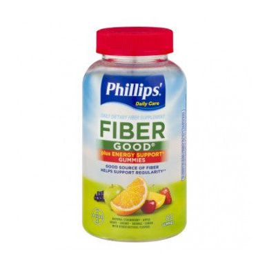 Phillips Daily Care Fiber Good Plus Energy Support Gummies