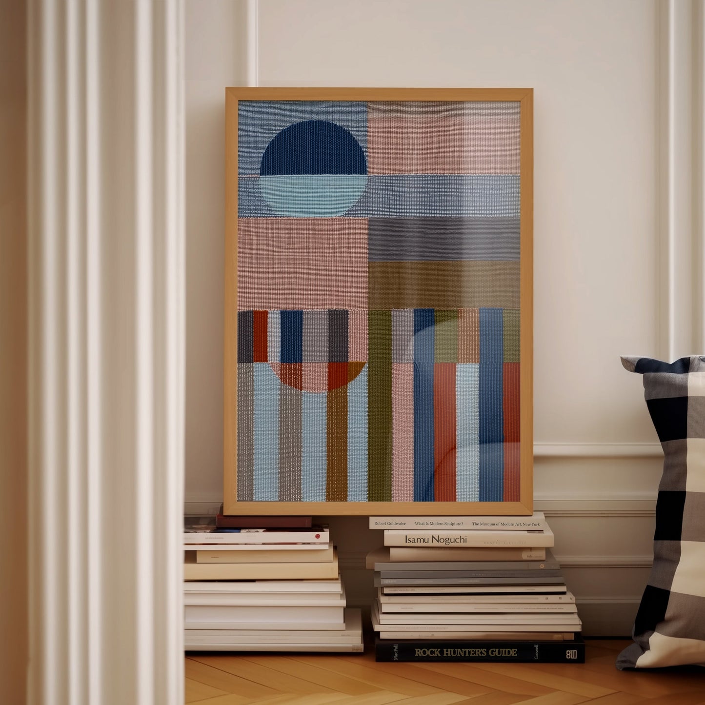 Woven Perspectives No. 06 — Geometric Abstract Art Print