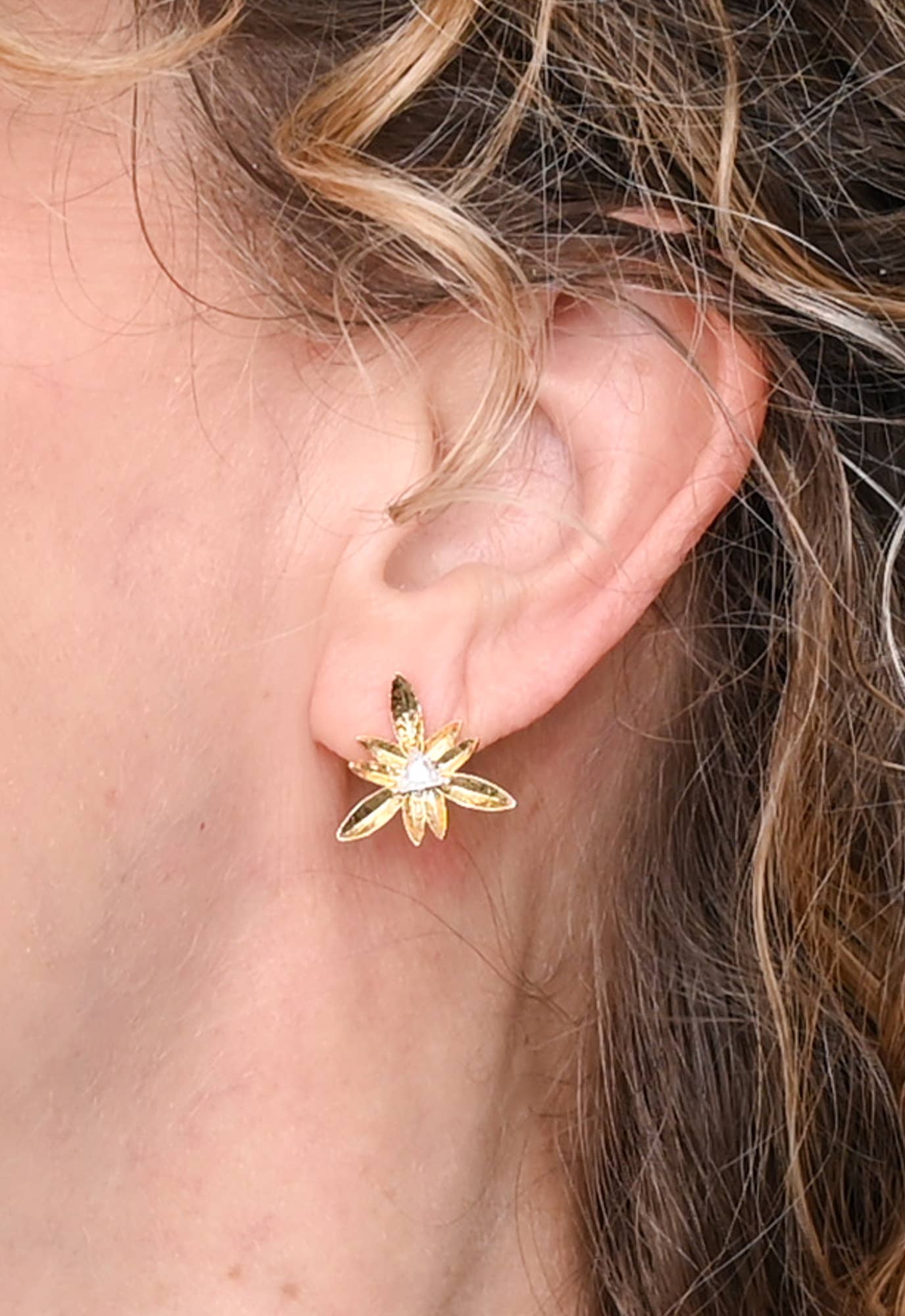 Sunlit Blossom Earrings