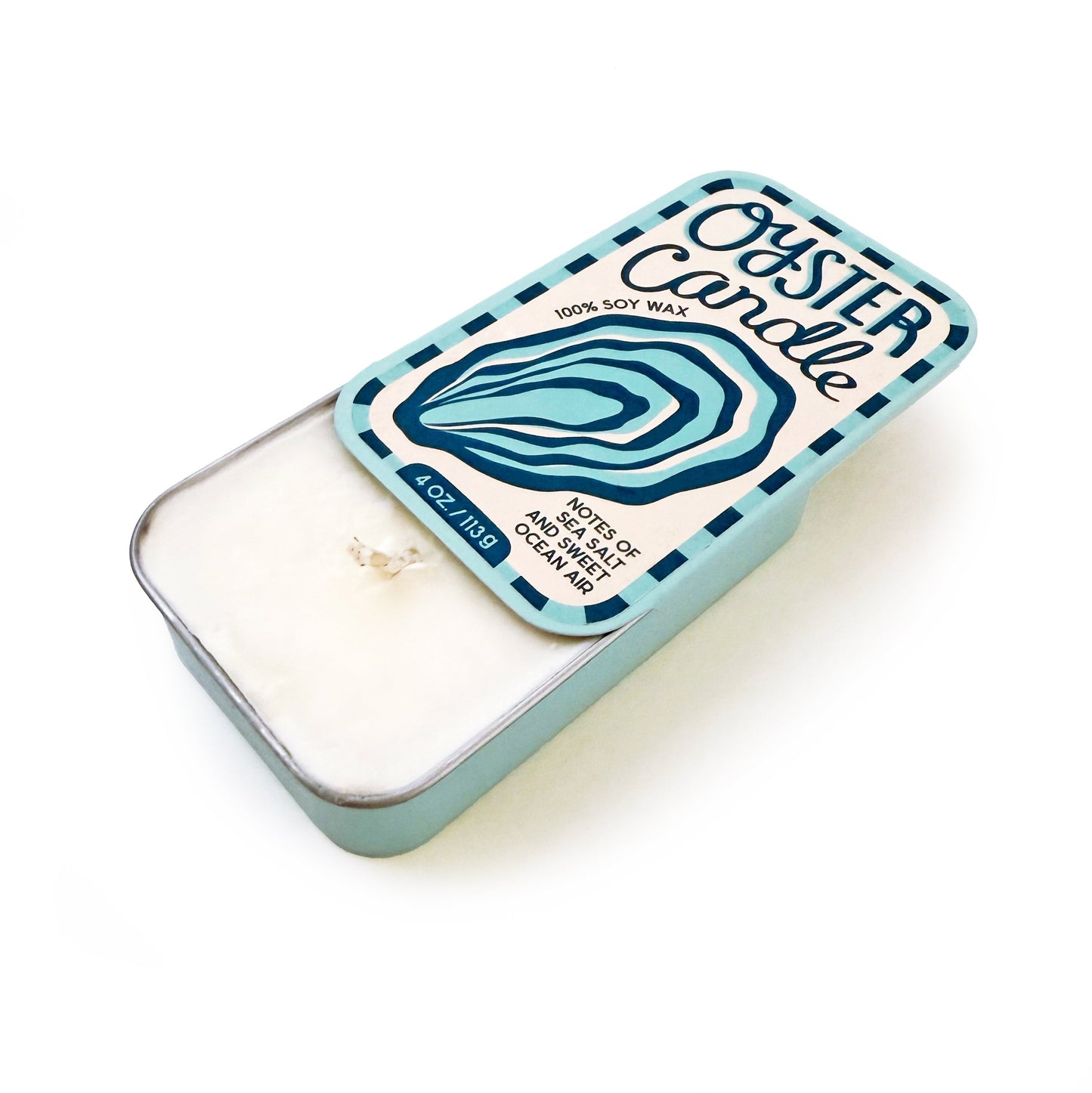 Lemon & Oyster Candle Set of 2