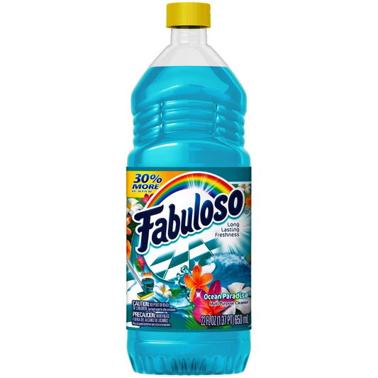 Fabuloso 53106 All Purpose Cleaner, Ocean Paradise, 22 Oz