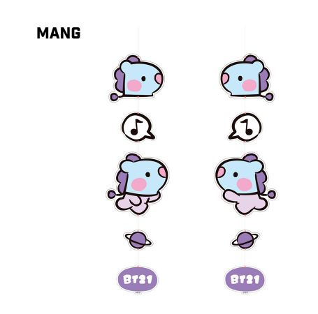 BT21 Minini Acrylic Mobil
