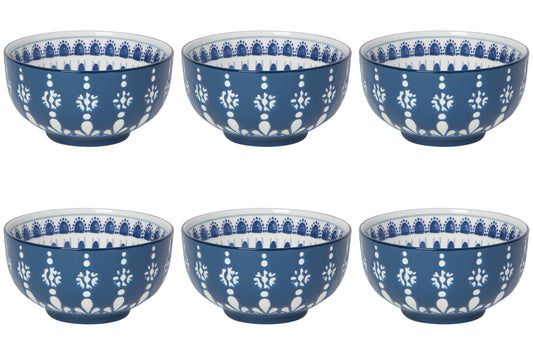 Set of 6 Porto Bowl Small 4.75 inc