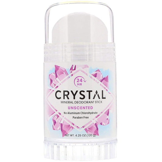 Crystal Body Deodorant Unscented Stick 4.25 Oz