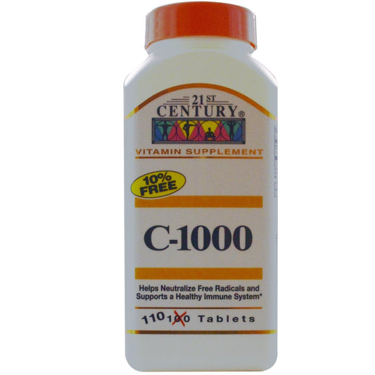 21st Century C 1000 Mg Tablets, Vitamin Supplement