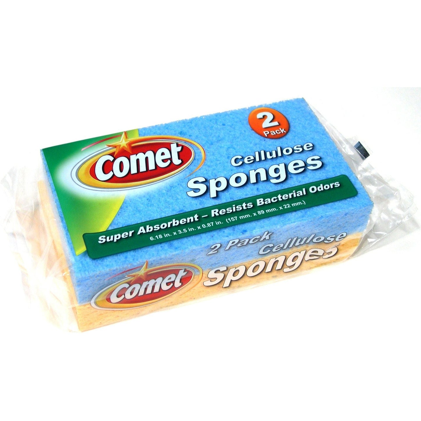 Eagle Home Sponge -“comet”-cellulose 2pk Large