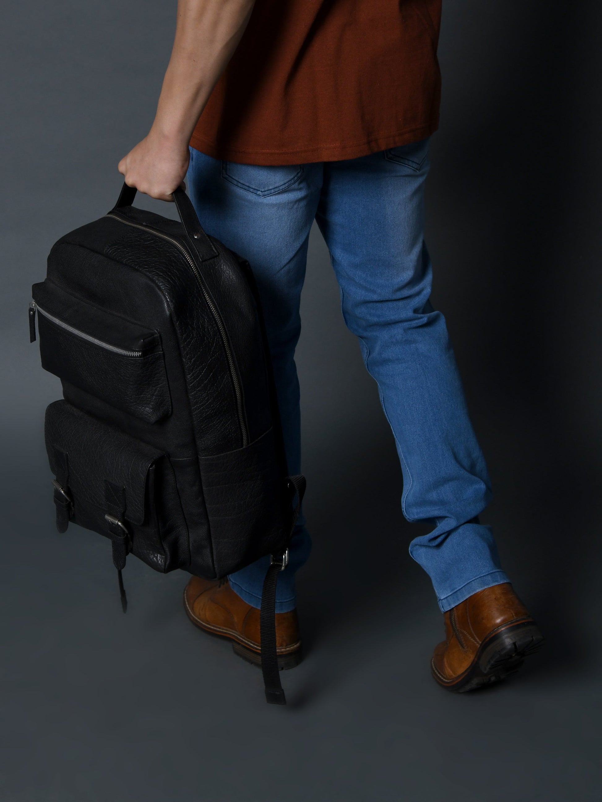 NoirTrek Leather Backpack 2.0 - Osadia Concept Store