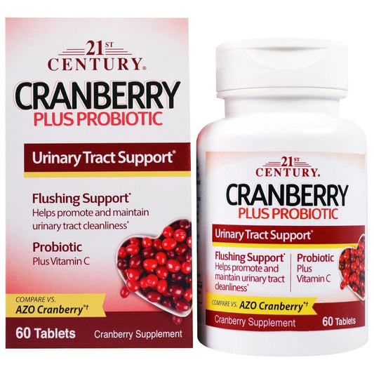 21st Century Cranberry Plus Probiotic Tablets