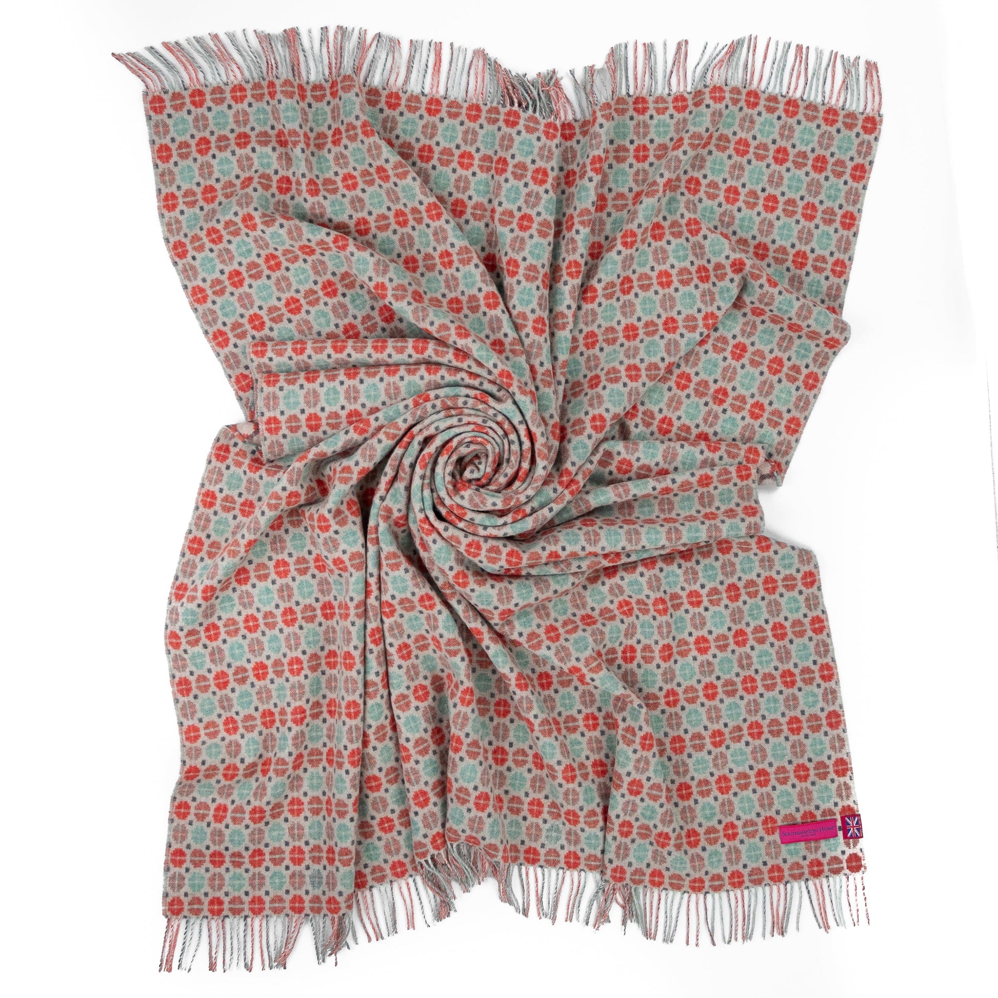 Southampton Home Merino Wool Medallion (Melon) - Osadia Concept Store