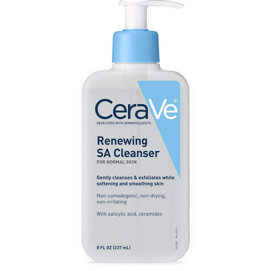 CeraVe Renewing SA Cleanser For Normal Skin 8 Oz
