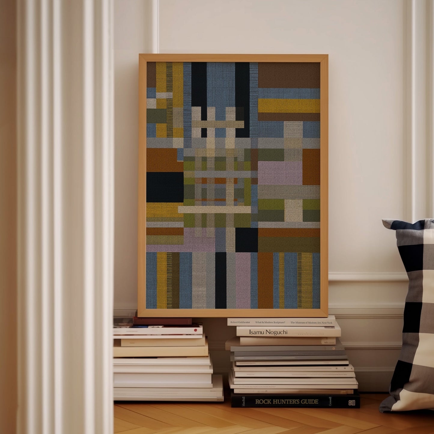 Woven Perspectives No. 08 — Geometric Abstract Art Print