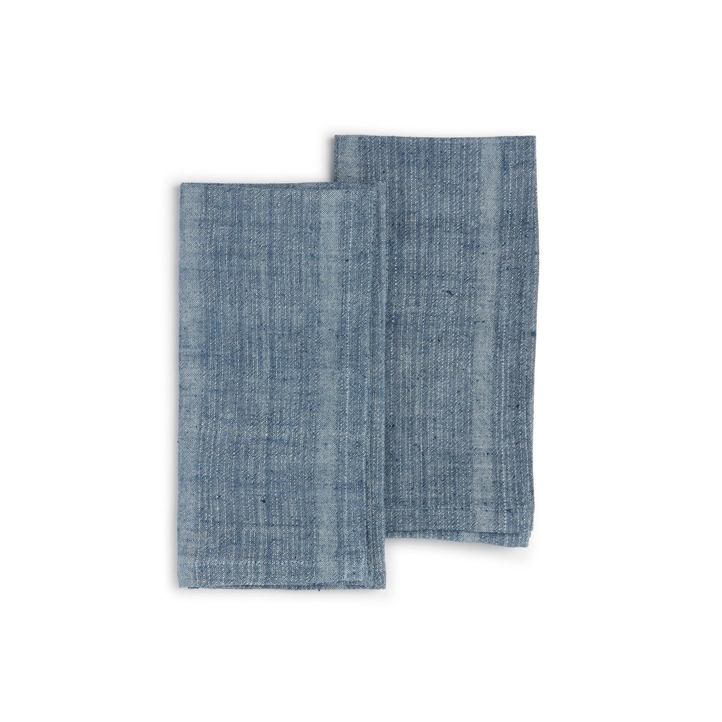 BELIEVE Handwoven Organic Cotton Napkins – Set of 2. Cotton – Fair Trade – Artisan Made