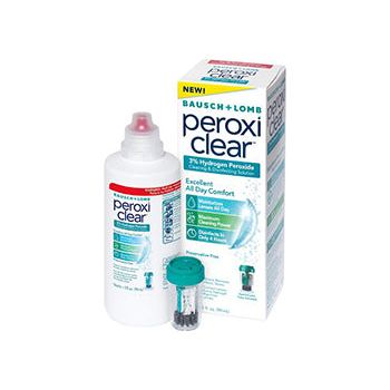 Bausch + Lomb Peroxi Clear Cleaning Disinfecting Solution
