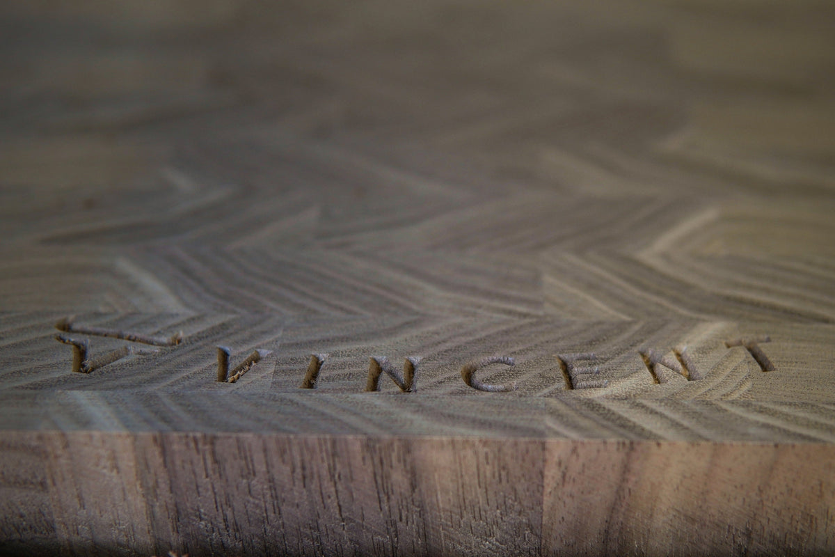 The Ritual 18" x 18" Walnut Carving & Presentation Board