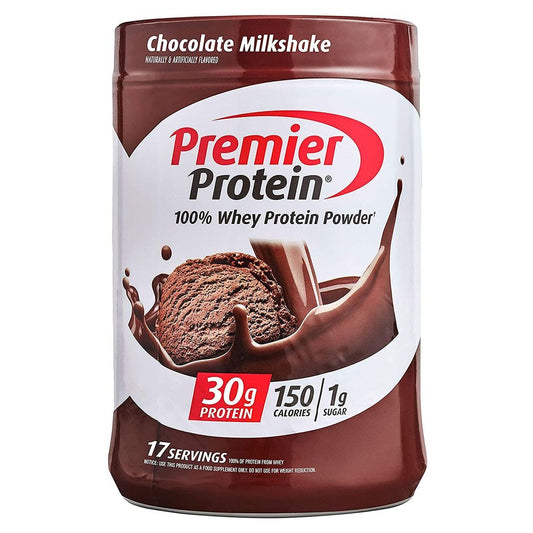 Premier Protein Whey Powder, Chocolate Milkshake - 24.5 Ounce