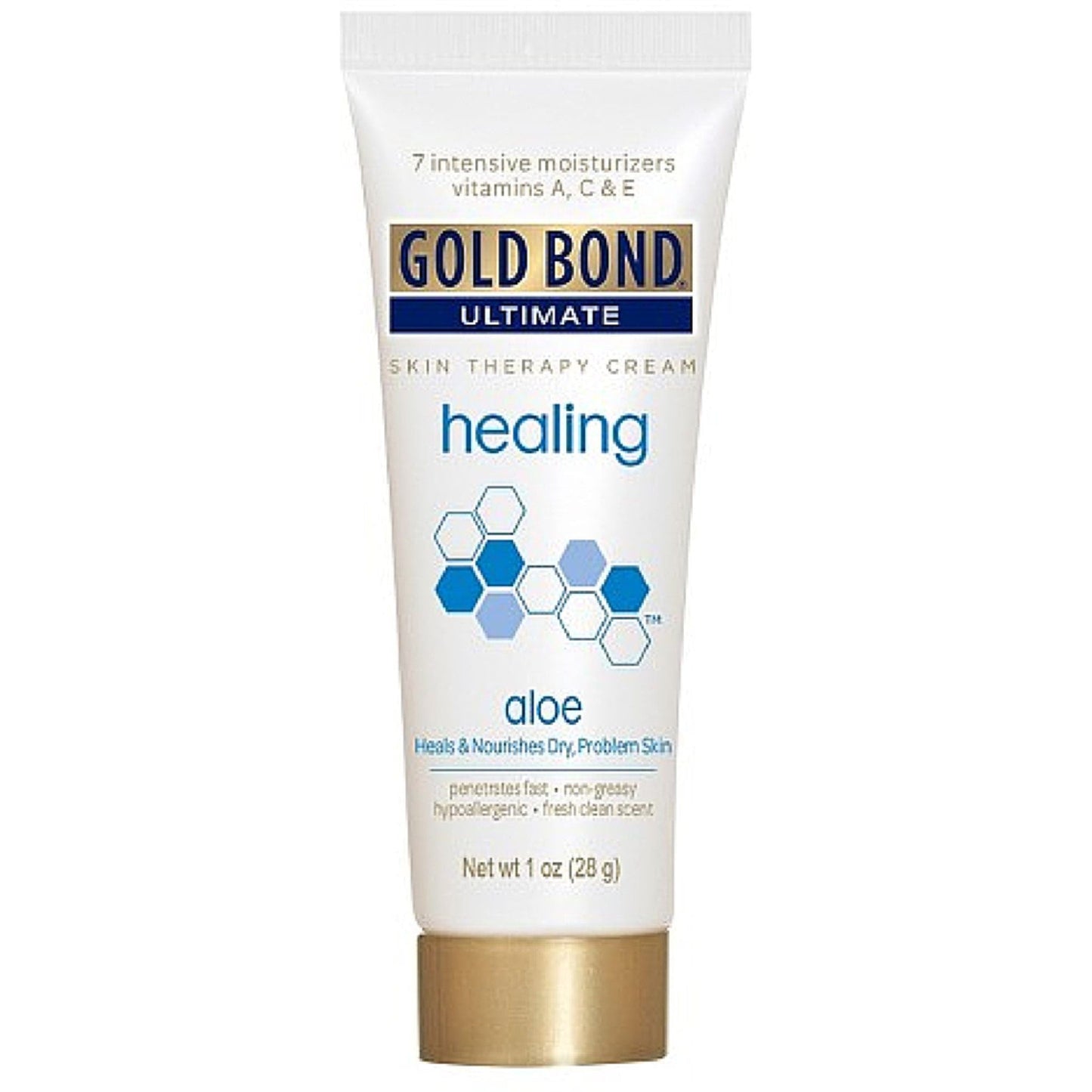 Gold Bond Ultimate Skin Therapy Cream, Healing Lotion, Aloe 1 Ounce