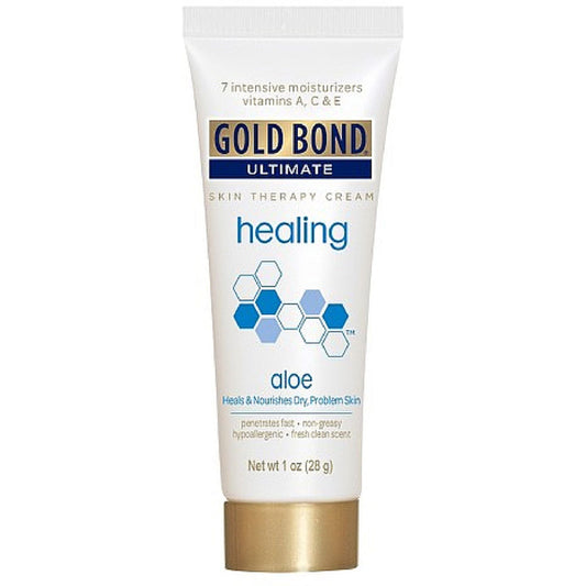 Gold Bond Ultimate Skin Therapy Cream, Healing Lotion, Aloe 1 Ounce