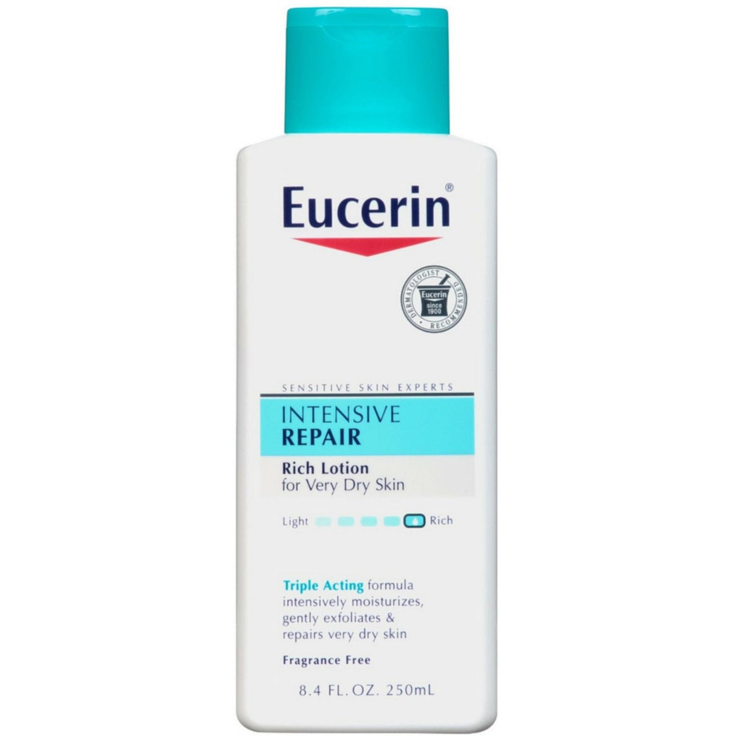 Eucerin Intensive Repair Rich Feel Lotion 8.4 Fl. Oz. Squeeze Bottle