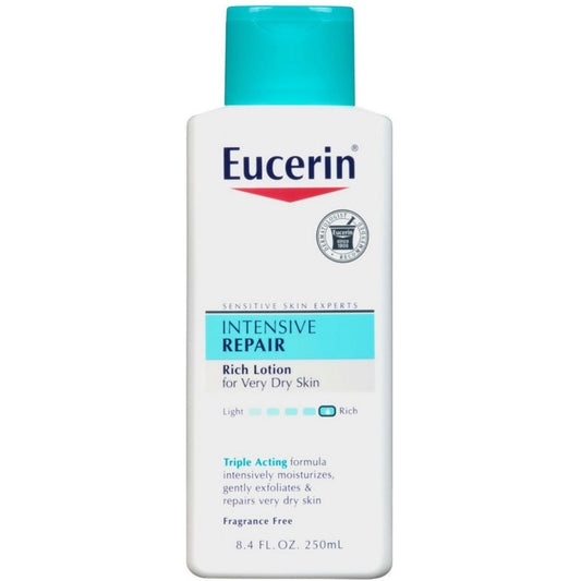 Eucerin Intensive Repair Rich Feel Lotion 8.4 Fl. Oz. Squeeze Bottle