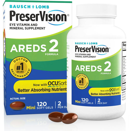 PreserVision Eye Vitamin & Mineral Supplement Areds 2 Formula