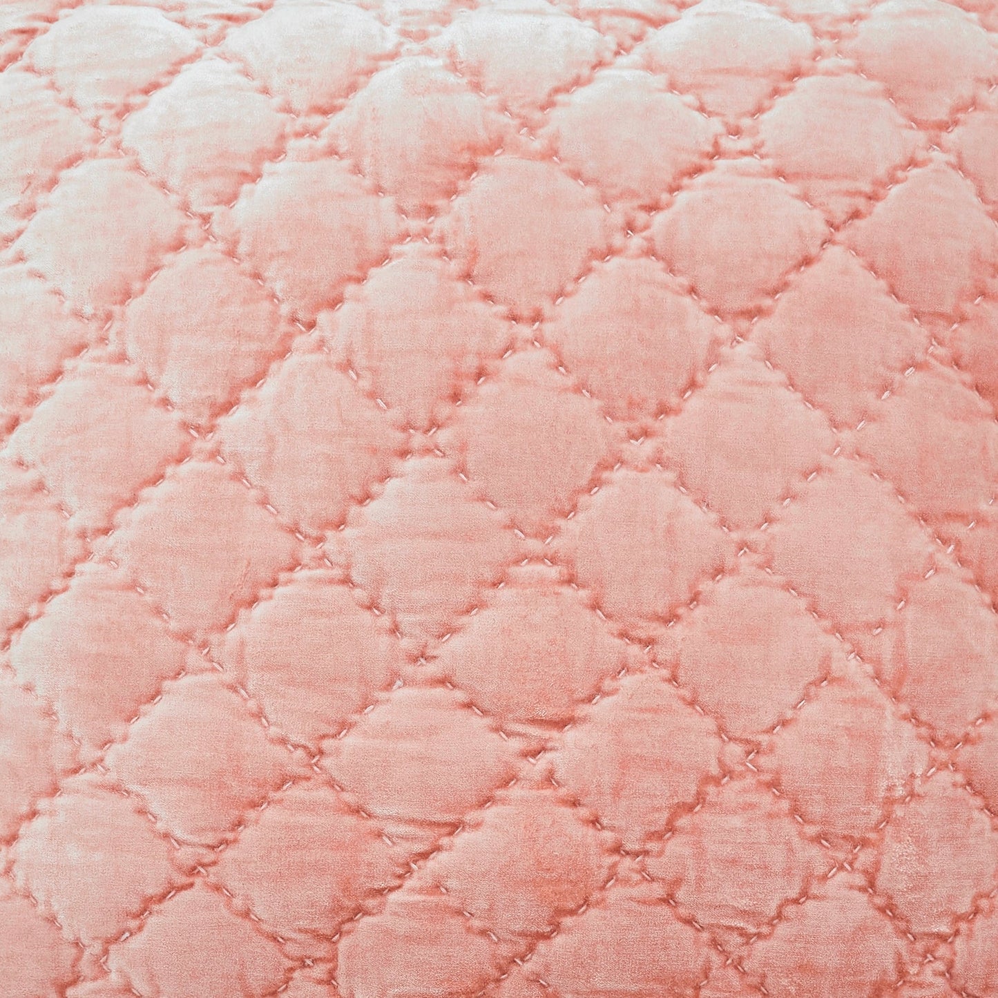 Clermont Diamond Velvet Quilt - Clearance