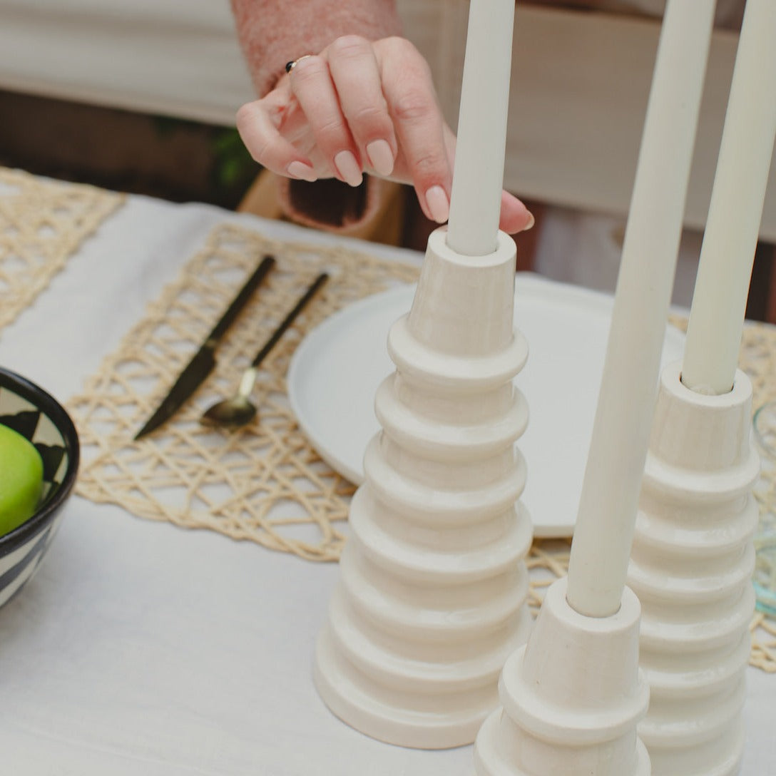 Kasbah Candle Holder + Bud Vase