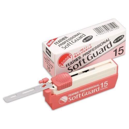 Feather Razor Spare Blade Psf-15 Soft Guard 15 Pieces